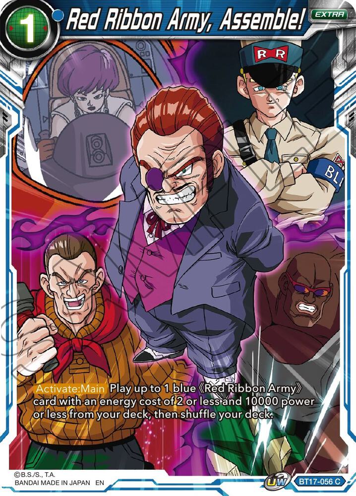 Red Ribbon Army, Assemble! #BT17-056 — Ultimate Squad