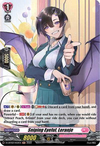 Sniping Eyeful, Leranje (Holo)