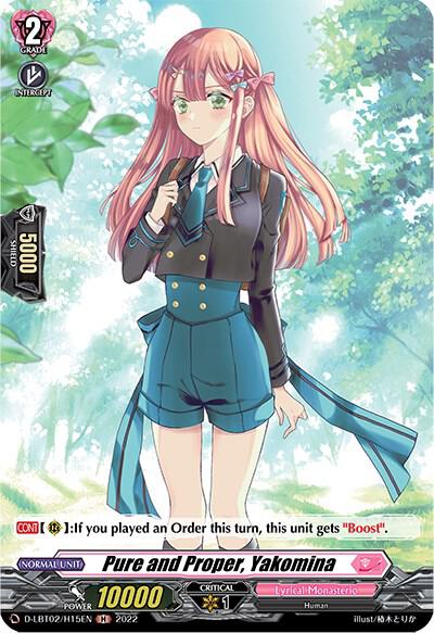 Pure and Proper, Yakomina (Holo)