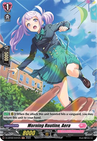 Morning Routine, Aera (Holo)