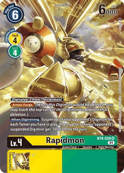 Rapidmon (Alternate Art) New Awakening card price