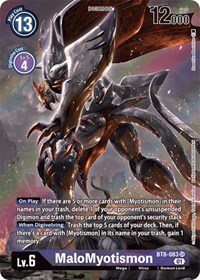 MaloMyotismon (Alternate Art) - New Awakening - Digimon card
