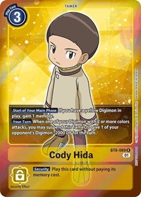 Cody Hida (Box Topper)