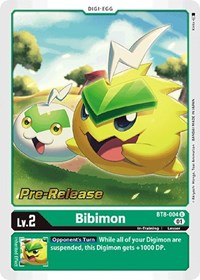 Bibimon (New Awakening Pre-Release Cards)