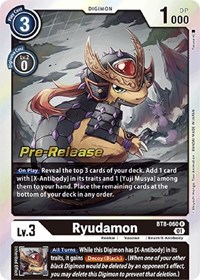 Ryudamon (New Awakening Pre-Release Cards)