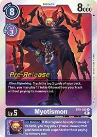 Myotismon (New Awakening Pre-Release Cards)