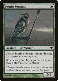 Nettle Sentinel - Eventide - Magic: The Gathering card
