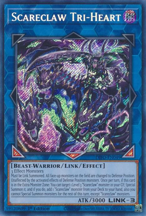 Scareclaw Tri-Heart - Dimension Force - YuGiOh - TCGplayer.com