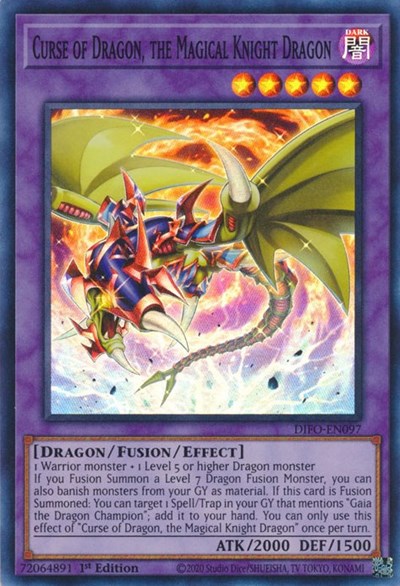 Curse of Dragon the Magical Knight Dragon