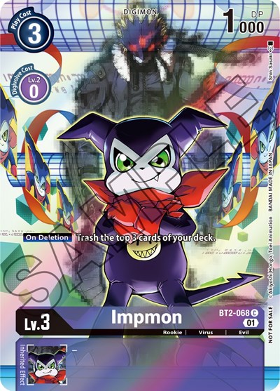 Impmon (Tamer's Card Set 1) Release Special Booster 1.0 card price