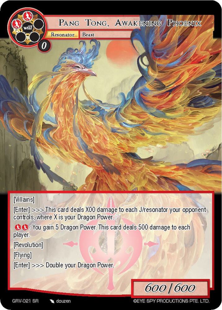 Pang Tong, Awakening Phoenix