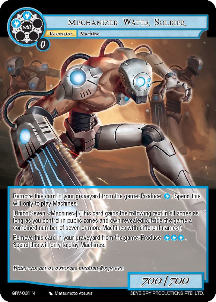 Mechanized Water Soldier