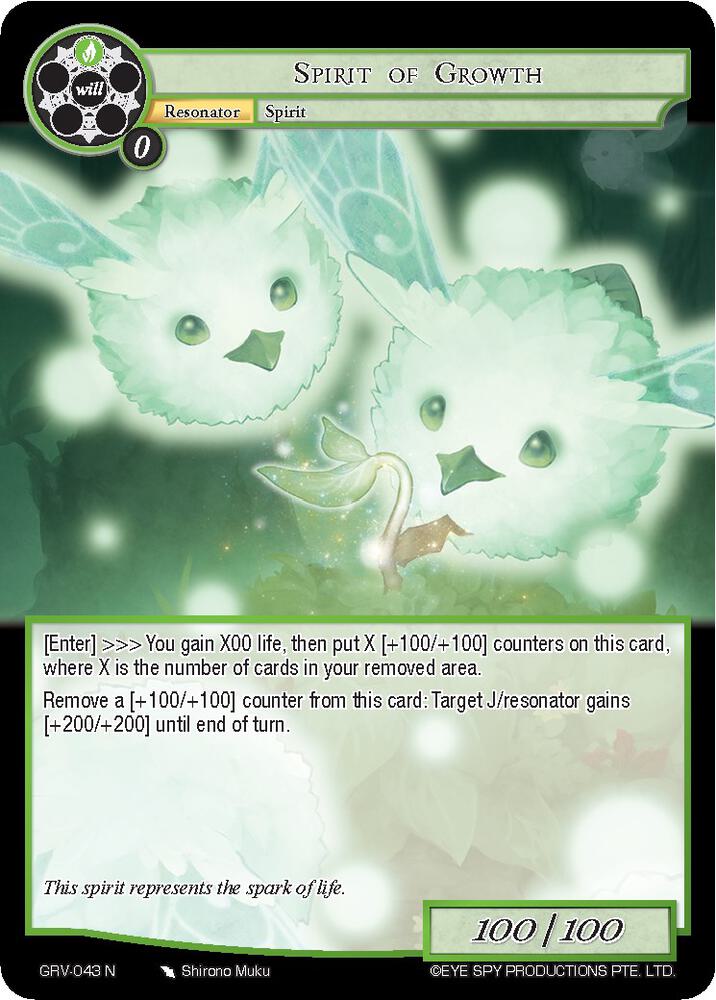 Spirit of Growth