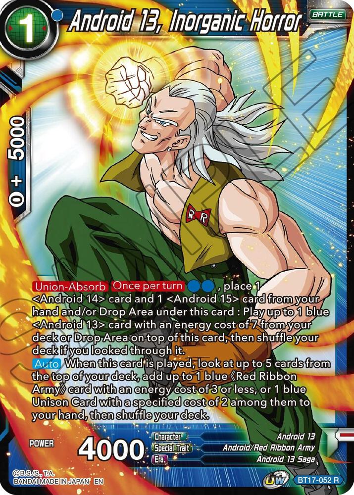 Android 13, Inorganic Horror - Ultimate Squad - Dragon Ball Super