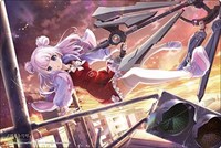 Bushiroad Rubber Mat Collection V2 Vol.286: Assault Lily Last Bullet - Akari Tam · Bushiroad Playmats