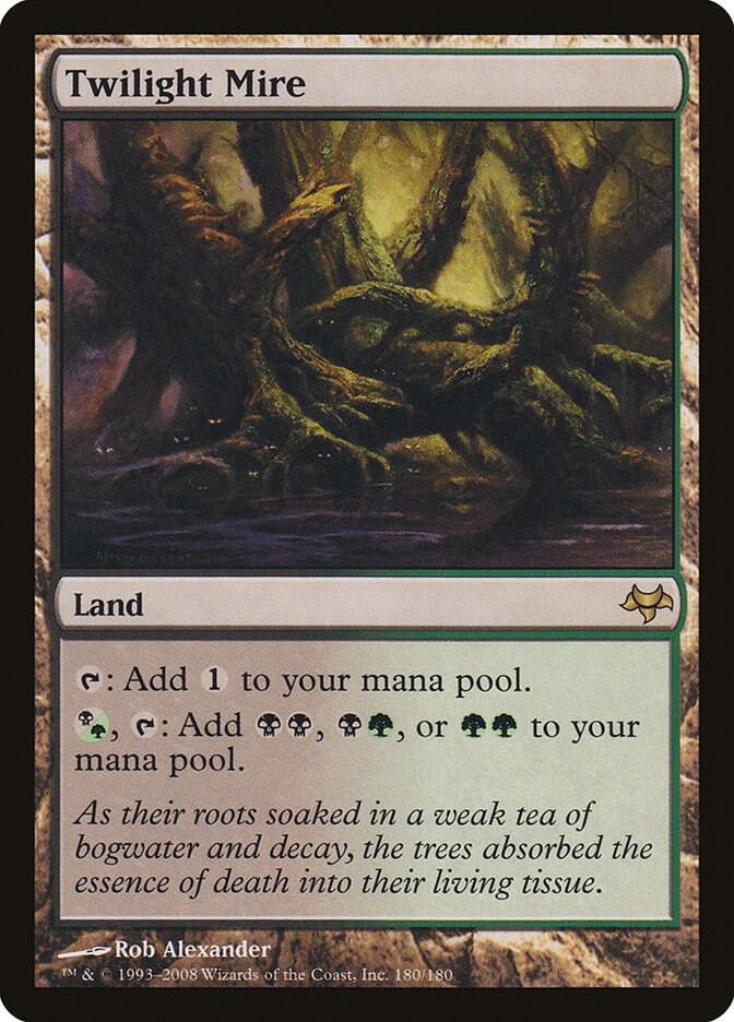 黄昏のぬかるみ/Twilight Mire  EVE日本語foil Twilight Mire - Eventide - Magic: The Gathering - TCGplayer.com