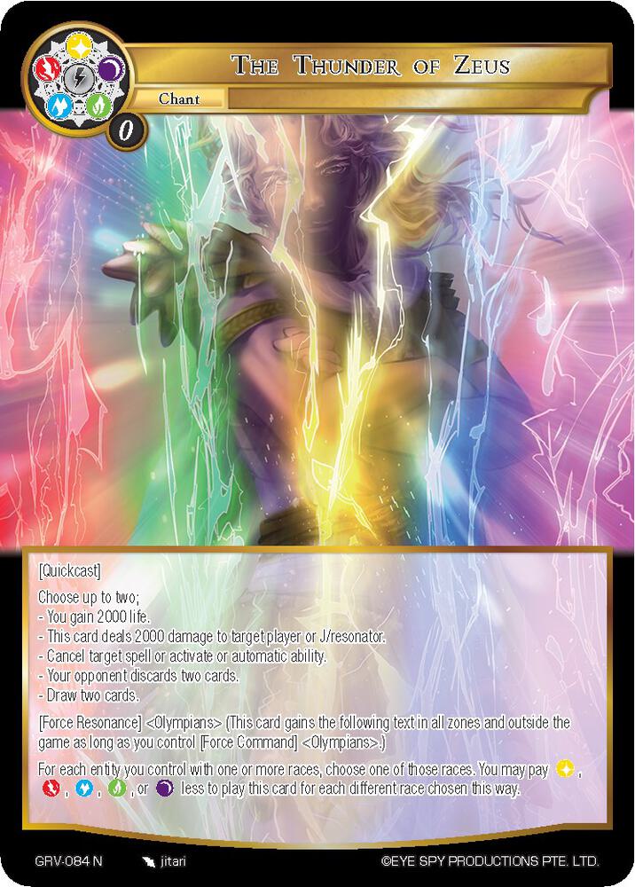 The Thunder of Zeus