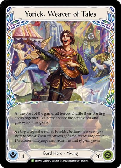 Yorick, Weaver of Tales - LSS004 Flesh and Blood: Promo Cards card price