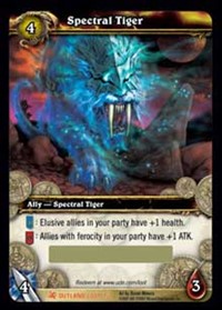 Spectral Tiger (LOOT) from Loot Cards Pokemon card image