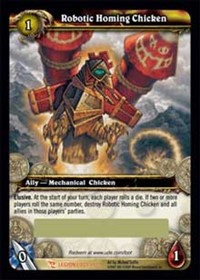 Robotic Homing Chicken (LOOT) from Loot Cards Pokemon card image