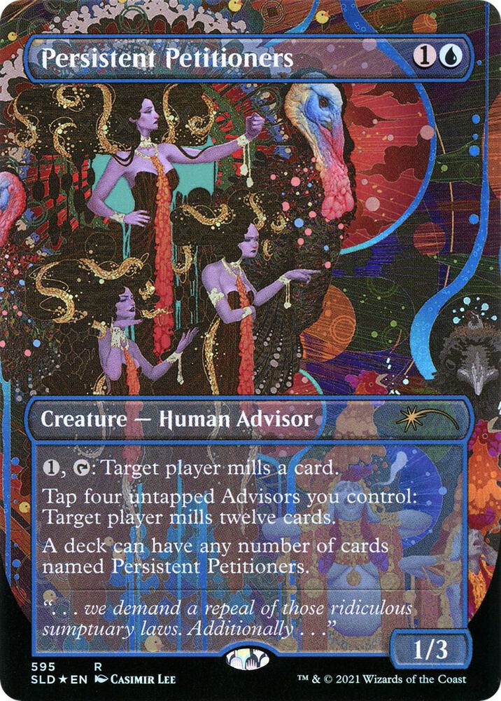 マジック:ザ・ギャザリング MTG Persistent Peritioners SLD Persistent Petitioners (595) - Secret Lair Drop Series