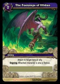 The Footsteps of Illidan (LOOT) from Loot Cards Pokemon card image