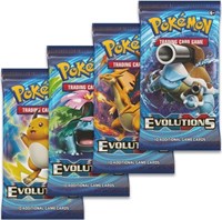 Evolutions Booster Pack Art Bundle [Set of 4] from XY - Evolutions Pokemon card image
