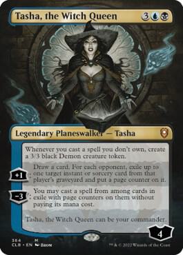 Tasha, the Witch Queen (Borderless) - Commander Legends: Battle