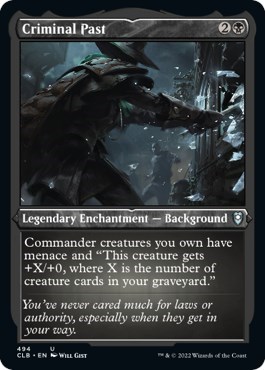 Criminal Past (Foil Etched)