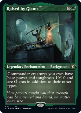 Raised by Giants (Foil Etched)