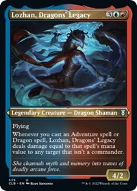 Lozhan, Dragons' Legacy (Foil Etched)