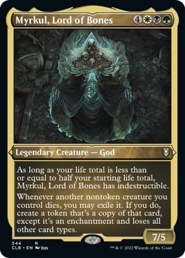 Myrkul, Lord of Bones (Foil Etched)