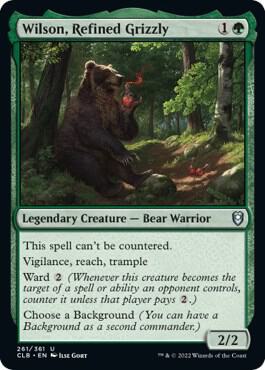 Wilson, Refined Grizzly - Commander Legends: Battle for Baldur's