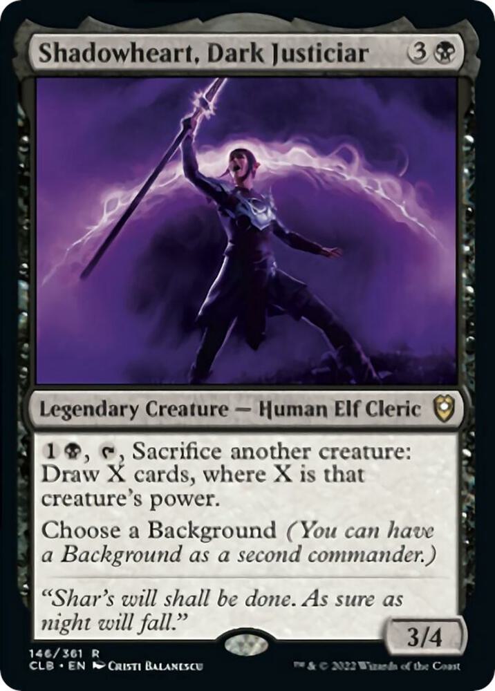 Astarion, the Decadent Commander Legends Battle for Baldur