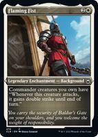Flaming Fist (Foil Etched) - Commander Legends: Battle for