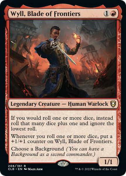 Wyll, Blade of Frontiers - Commander Legends: Battle for Baldur's Gate - Magic: The Gathering - TCGplayer.com Wyll, Blade of Frontiers - Commander Legends: Battle for Baldur's Gate - Magic: The Gathering - TCGplayer.com