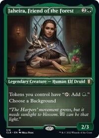 Jaheira, Friend of the Forest (Foil Etched)