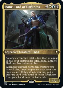 Bane, Lord of Darkness (Foil Etched) - Commander Legends: Battle