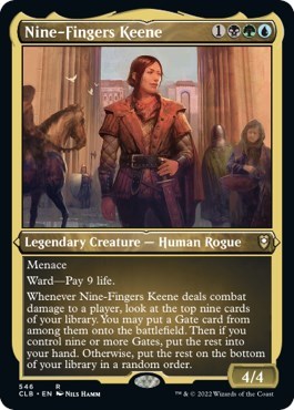 Nine-Fingers Keene (Foil Etched)