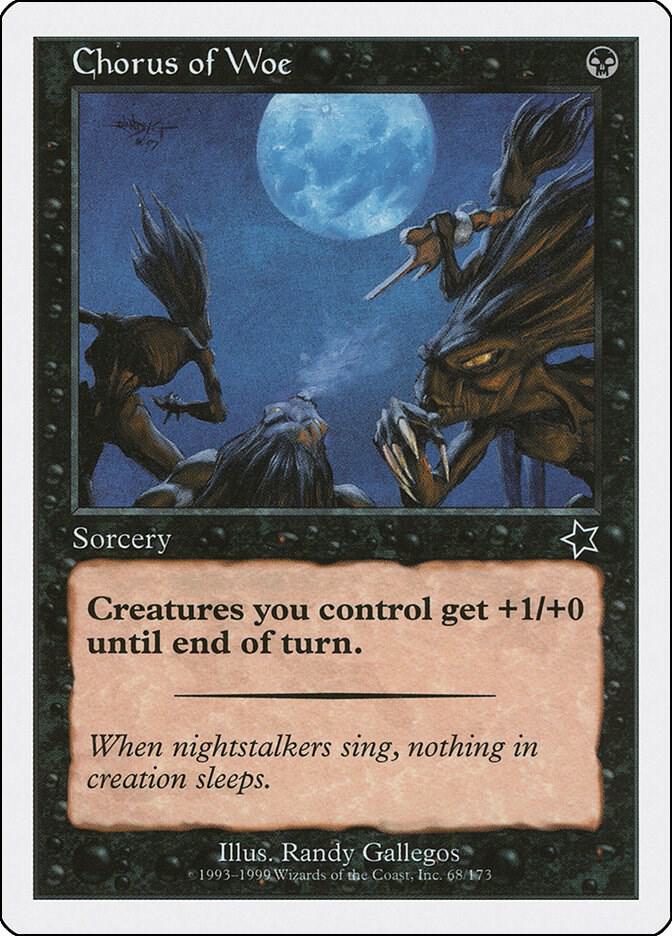Chorus of Woe - Starter 1999 - Magic: The Gathering - TCGplayer.com