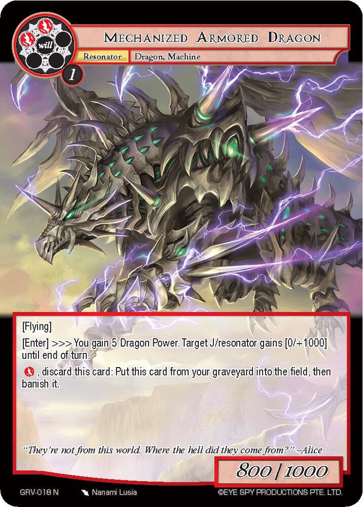 Mechanized Armored Dragon