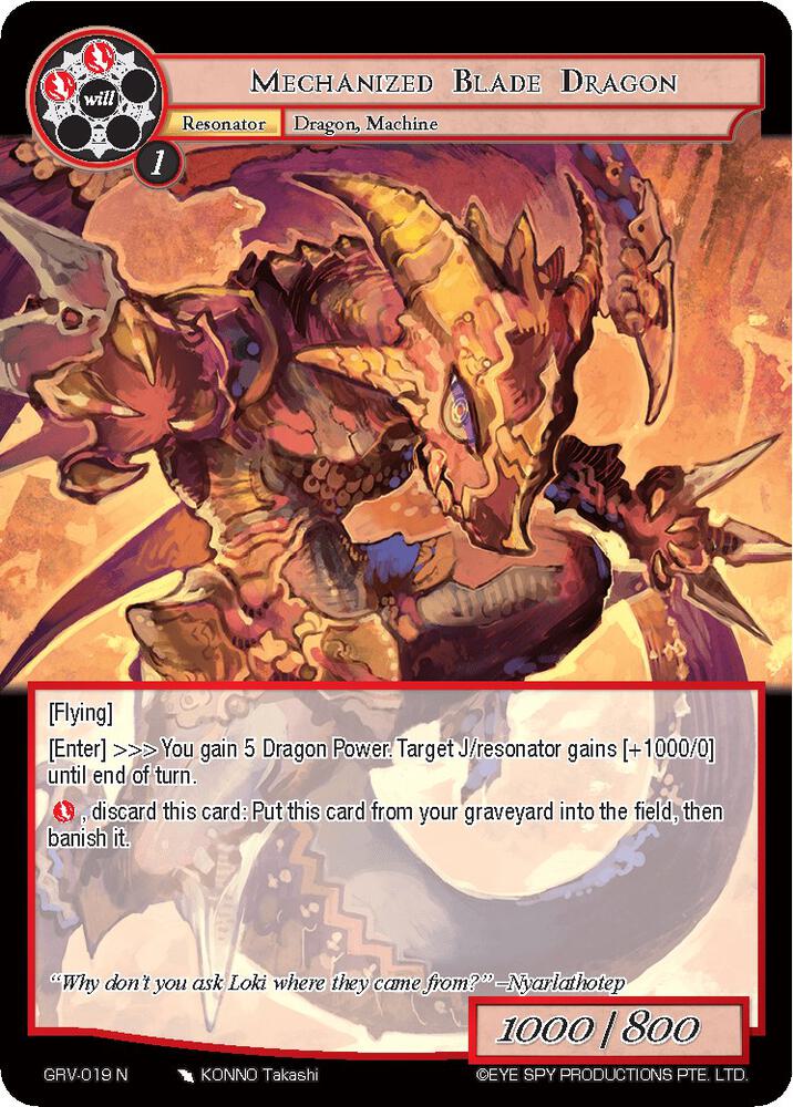 Mechanized Blade Dragon