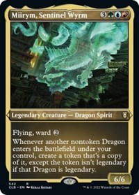 Miirym, Sentinel Wyrm (Foil Etched)