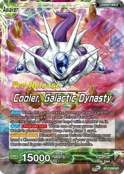 Cooler // Cooler, Galactic Dynasty - Ultimate Squad Pre-Release