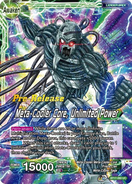 dragon ball super card game meta Meta-Cooler // Meta-Cooler Core, Unlimited Power