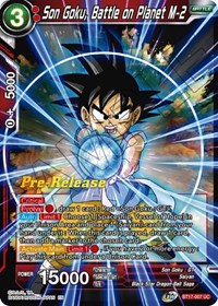 Son Goku, Battle on Planet M-2 card art