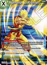 Yamcha, Z Fighter card art