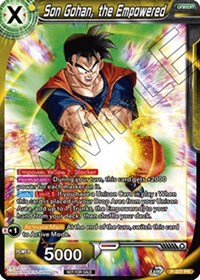 Son Gohan, the Empowered card art