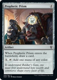 Prophetic Prism (Commander Legends: Battle for Baldur's Gate)