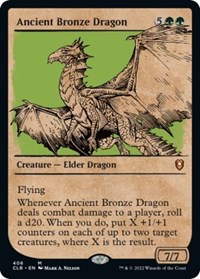 Ancient Bronze Dragon (Showcase) (Foil)